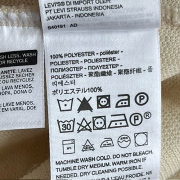 Levi’s Sherpa Teddy Shacket Leopard Piping Women’s Size XS - Picture 11 of 11